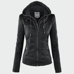 Gia - Leather Biker Jacket