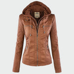 Gia - Leather Biker Jacket
