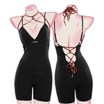 Kill Shibari Spiked Bodysuit Look