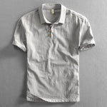 Torino Short Sleeve Linen Button Shirt