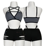 Loona Helluva Boss Wolf Top and Shorts Outfit