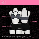 Loona Helluva Boss Wolf Top and Shorts Outfit