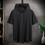 Athletic Quick-Dry Oversized Hooded T-Shirt