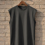Ludovico Cotton Blend Sleeveless Tee