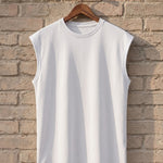 Ludovico Cotton Blend Sleeveless Tee