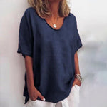 Irene | Soft Drape Everyday Top – Confidence Without Compromise