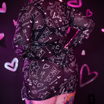Mesh Manga Noises Dress
