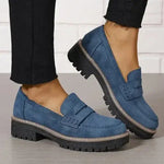 Danika Comfortable Chunky Loafer Shoes