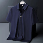 Cortaro Ice Silk Open Collar Shirt