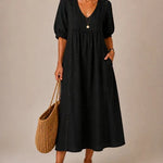 Estela | Summer midi dress