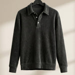 Enzo Ribbed Knit Polo