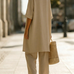 Cecily | Linen-Cotton Three-Piece Set
