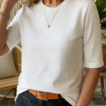 Clara | Classic Cotton-Feel T-Shirt