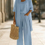 Winifred | The Relaxed Linen-Look Two-Piece