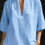 Zoe Mitchell | Linen Two-Piece Shorts Set For Women