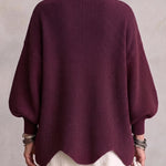 Karina - Oversized Collared Button Cardigan