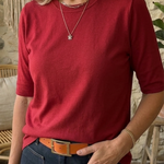 Clara | Classic Cotton-Feel T-Shirt