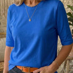Clara | Classic Cotton-Feel T-Shirt