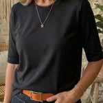 Clara | Classic Cotton-Feel T-Shirt
