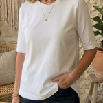 Clara | Classic Cotton-Feel T-Shirt