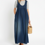 Karen | Long Denim Dress