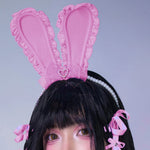 Blush Bunny Headband Cute Ears