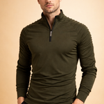 Marco Bellini | Performance Zip Neck Long Sleeve For Men