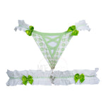 Cottage Maiden Checkered Ruffle Lingerie