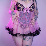 Gyaru Babydoll Lingerie Set