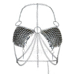Iron Maiden Top / Skirt Steel Chainmail Scalemail