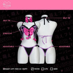 Ironmouse Clown Lingerie Bikini Style
