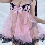 Jirai Kei Babydoll Lingerie Set