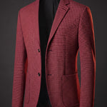 Ricardo Micro-Houndstooth Blazer