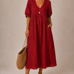 Estela | Summer midi dress