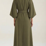 Ana Maxi Dress with Waist Belt