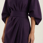 Ana Maxi Dress with Waist Belt