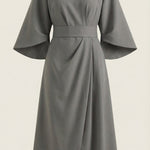 Ana Maxi Dress with Waist Belt