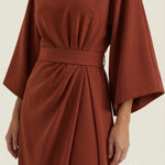 Ana Maxi Dress with Waist Belt