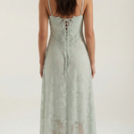 Arabelle Long Lace Dress