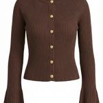 Betty Knitted Sweater with Buttons