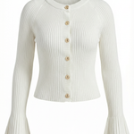 Betty Knitted Sweater with Buttons