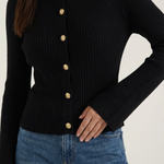 Betty Knitted Sweater with Buttons