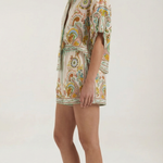 Brenda Outfit: Boho Print Shirt and Shorts