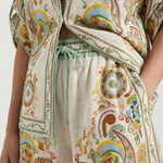 Brenda Outfit: Boho Print Shirt and Shorts
