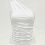 Briony One Shoulder Sleeveless Top