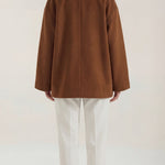 Carolyn's oversized jacket