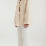 Carolyn's oversized jacket
