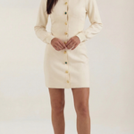 Carrie cardigan and button-up skirt set