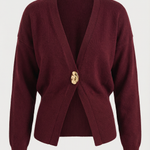 Christine Chic cardigan with a deep V-neck
