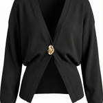 Christine Chic cardigan with a deep V-neck